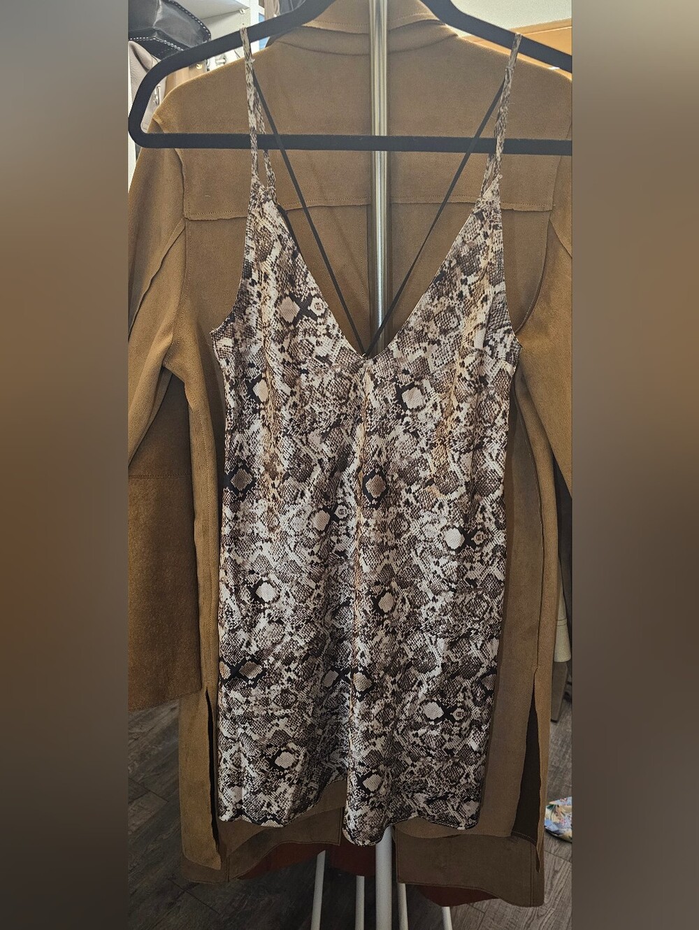 Victoria's Secret snake print slip. Size XS.